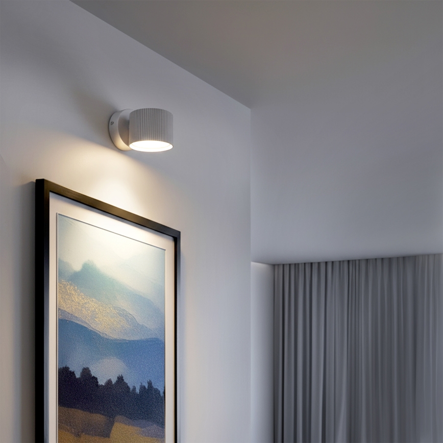 Brilagi - LED RGB+CCT Stmívatelné nástěnné bodové svítidlo STRIPY 1xGX53/14W/230V 2700-6500K Wi-Fi Tuya bílá