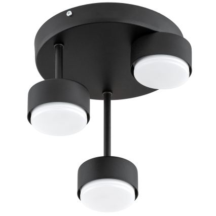 Brilagi - LED RBG+CCT Stmívatelný přisazený lustr MONO 3xGX53/14W/230V 2700-6500K Wi-Fi Tuya černá