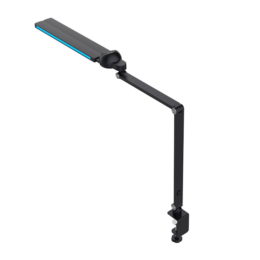 Brilagi - LED RGBTW Stmívatelná dotyková stolní lampa s klipem VARIO LED/18W/230V 3000-6500K CRI 96 černá