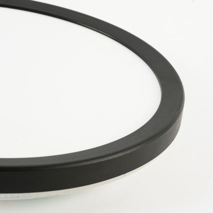 Brilagi - LED RGBW Stmívatelné stropní svítidlo ULTRA SLIM LED/18W/230V 2700-6500K pr. 30 cm černá + dálkové ovládání