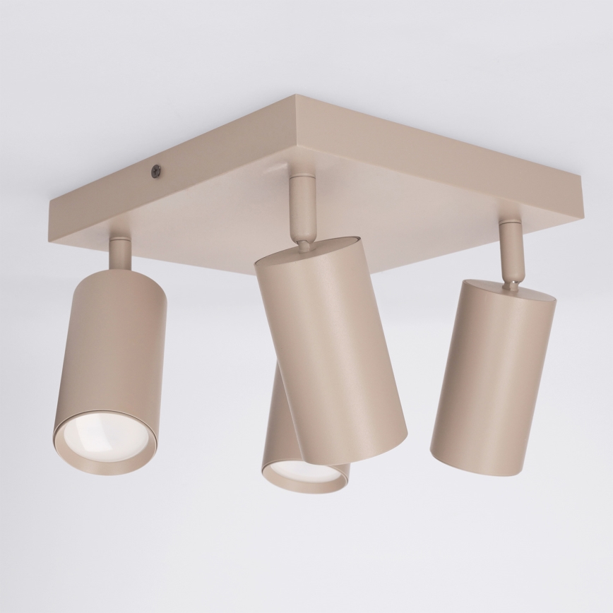 Brilagi - LED RGBW Stmívatelné bodové svítidlo SELE SQUARE 4xGU10/6,5W/230V 2700-6500K béžová