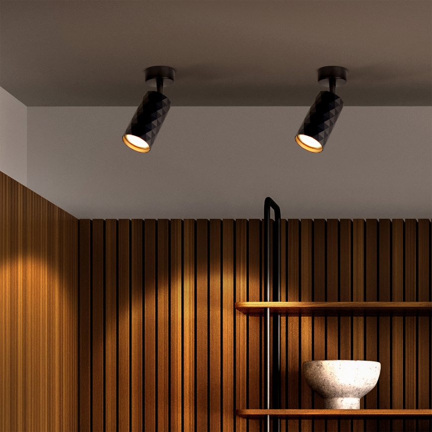 Brilagi - LED RGBW Stmívatelné bodové svítidlo SELE DIAMANT 1xGU10/6W/230V 3000K Wi-Fi černá