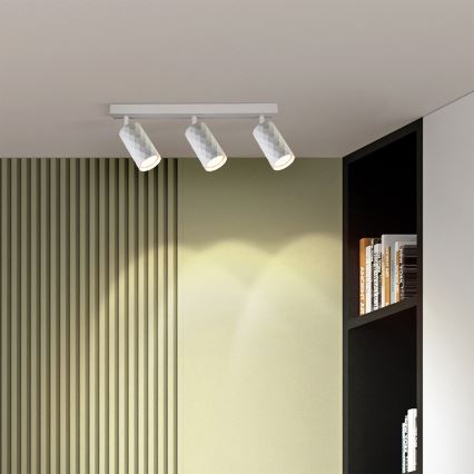 Brilagi - LED RGBW Stmívatelné bodové svítidlo SELE DIAMANT 3xGU10/6,5W/230V 2700-6500K Wi-Fi bílá