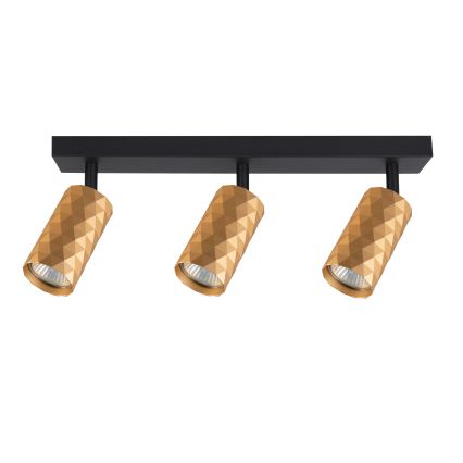 Brilagi - LED RGBW Stmívatelné bodové svítidlo SELE DIAMANT 3xGU10/6,5W/230V 2700-6500K Wi-Fi zlatá