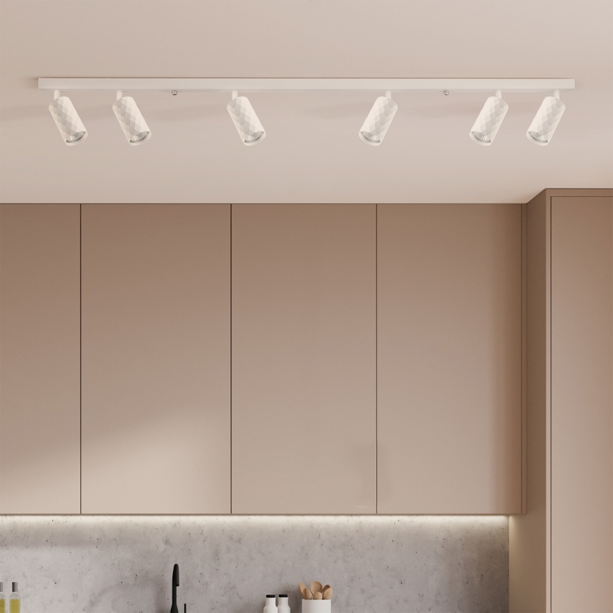 Brilagi - LED RGBW Stmívatelné bodové svítidlo SELE DIAMANT 6xGU10/6,5W/230V 2700-6500K Wi-Fi bílá