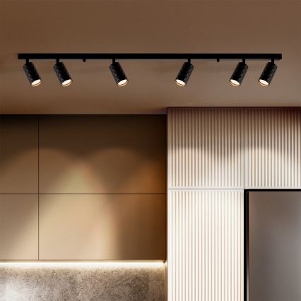 Brilagi - LED RGBW Stmívatelné bodové svítidlo SELE DIAMANT 6xGU10/6,5W/230V 2700-6500K Wi-Fi černá