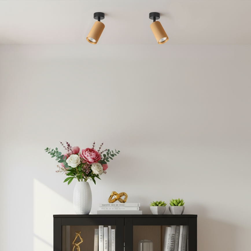 Brilagi - LED RGBW Stmívatelné bodové svítidlo SELE MODERN 1xGU10/4,8W/230V 3000K zlatá + dálkové ovládání