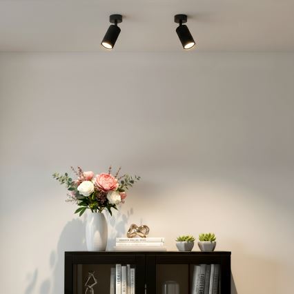 Brilagi - LED RGBW Stmívatelné bodové svítidlo SELE MODERN 1xGU10/6,5W/230V 2700-6500K Wi-Fi černá