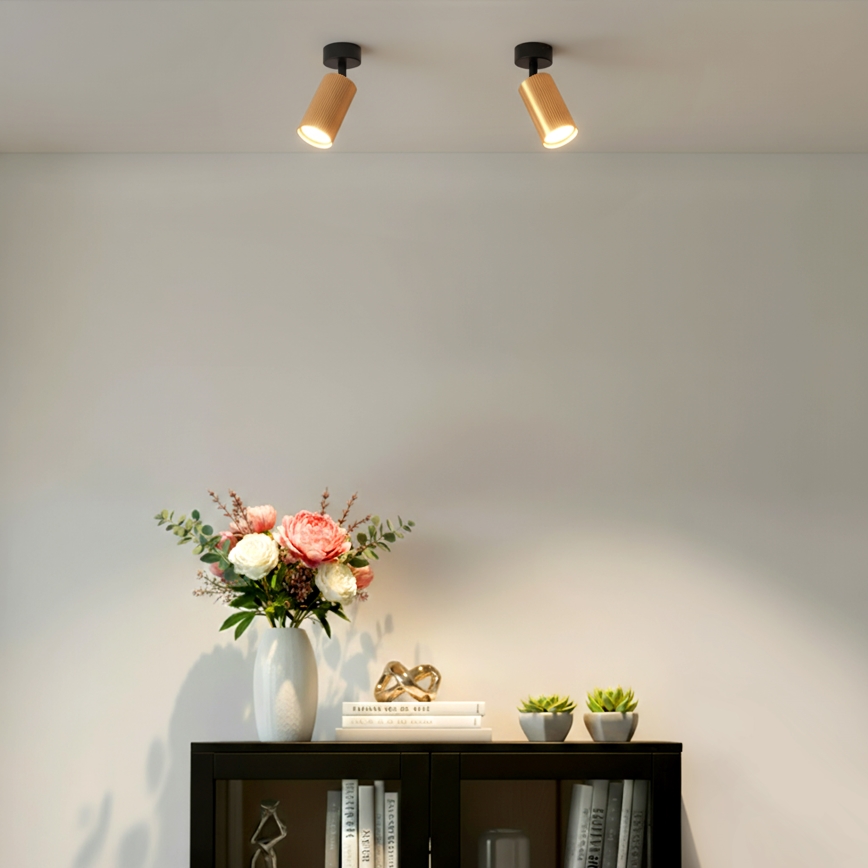 Brilagi - LED RGBW Stmívatelné bodové svítidlo SELE MODERN 1xGU10/6W/230V 3000K zlatá + dálkové ovládání