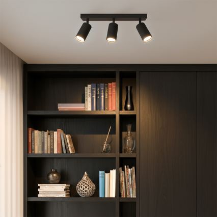 Brilagi - LED RGBW Stmívatelné bodové svítidlo SELE MODERN 3xGU10/6,5W/230V 2700-6500K Wi-Fi černá