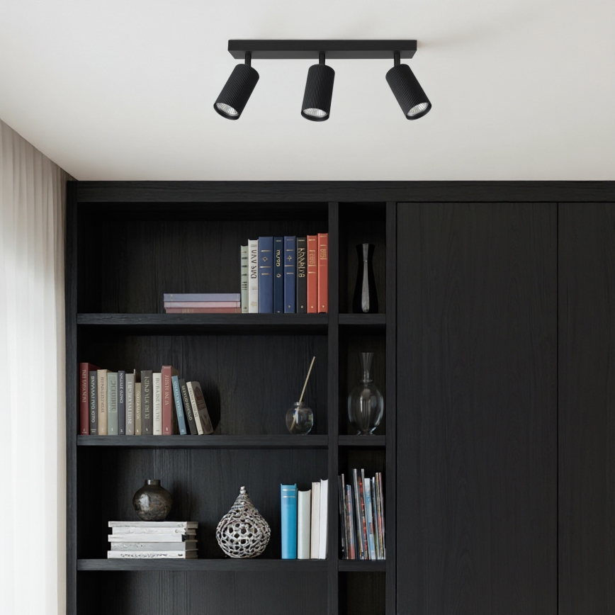 Brilagi - LED RGBW Stmívatelné bodové svítidlo SELE MODERN 3xGU10/6,5W/230V 2700-6500K Wi-Fi černá