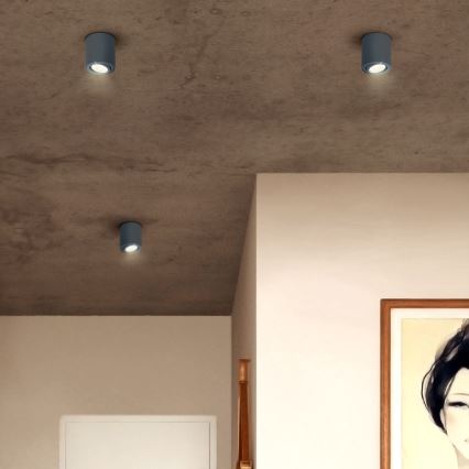 Brilagi - LED RGBW Stmívatelné bodové svítidlo MIA 1xGU10/6W/230V 3000K 84x80 mm antracit + dálkové ovládání