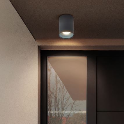 Brilagi - LED RGBW Stmívatelné bodové svítidlo TRINE 1xGU10/4,8W/230V 3000K antracit + dálkové ovládání