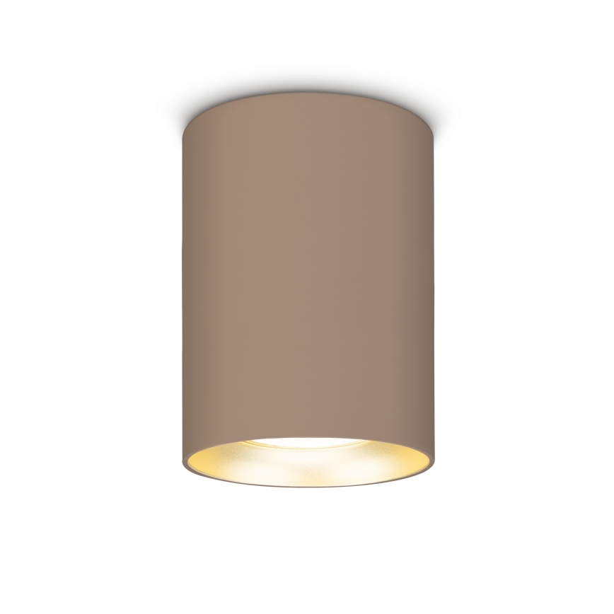 Brilagi - LED RGBW Stmívatelné bodové svítidlo TRINE 1xGU10/4,8W/230V 3000K béžová/zlatá + dálkové ovládání