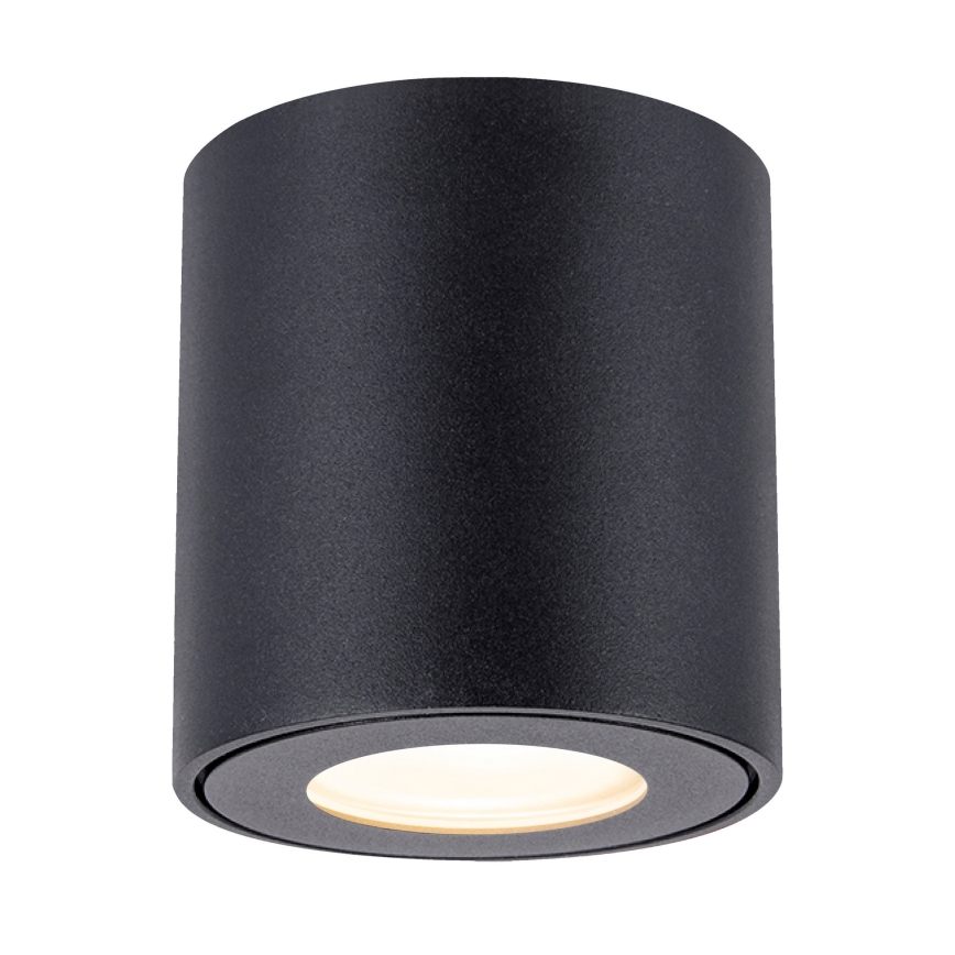Brilagi - LED RGBW Stmívatelné koupelnové svítidlo MIA 1xGU10/4,8W/230V 3000K 84x80 mm černá IP54 + dálkové ovládání