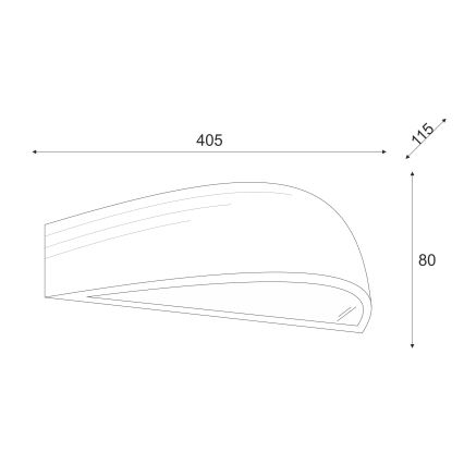 Brilagi - LED RGBW Stmívatelné nástěnné svítidlo CARVALHO 1xE27/15W/230V 2700-6500K Wi-Fi dub