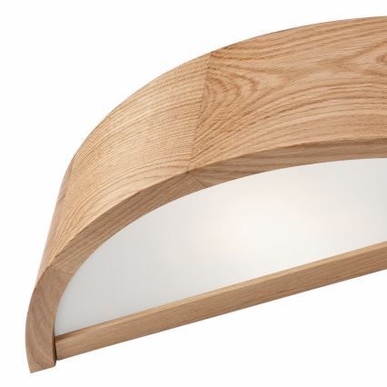 Brilagi - LED RGBW Stmívatelné nástěnné svítidlo CARVALHO 1xE27/9W/230V 2700-6500K Wi-Fi dub