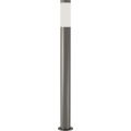 Brilagi - LED RGBW Stmívatelná venkovní lampa ELIA 1xE27/6,5W/230V 2700-6500K IP44 Wi-Fi 100 cm matný chrom