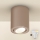 Brilagi - LED RGBW Stmívatelné bodové svítidlo MIA 1xGU10/4,8W/230V 3000K 100x80 mm béžová + dálkové ovládání