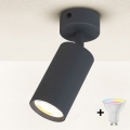 Brilagi - LED RGBW Stmívatelné bodové svítidlo SELE 1xGU10/4,8W/230V 3000K antracit + dálkové ovládání