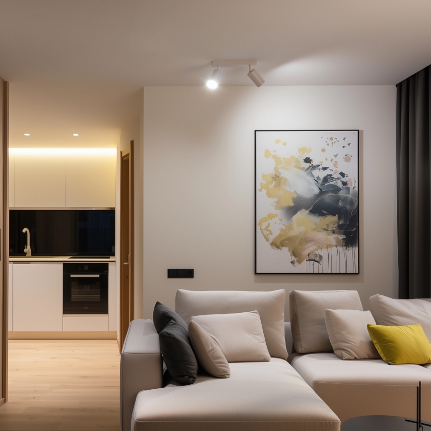 Brilagi - LED RGBW Stmívatelné bodové svítidlo SELE 2xGU10/4,8W/230V 3000K bílá + dálkové ovládání