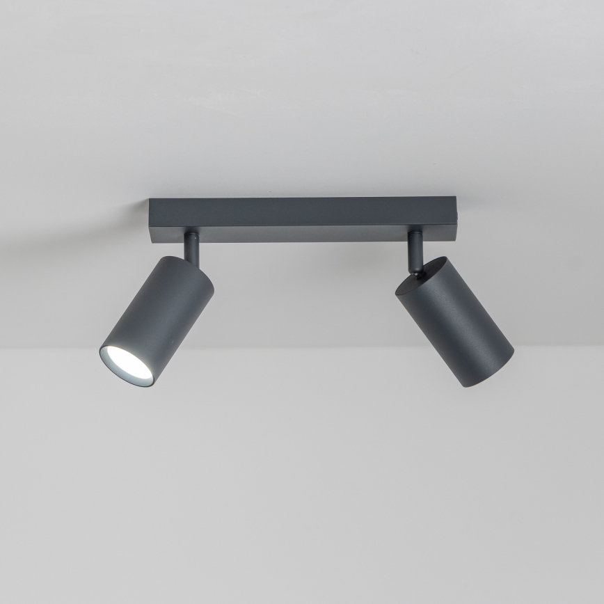 Brilagi - LED RGBW Stmívatelné bodové svítidlo SELE 2xGU10/6W/230V 3000K antracit + dálkové ovládání