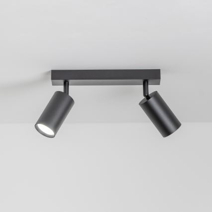 Brilagi - LED RGBW Stmívatelné bodové svítidlo SELE 2xGU10/6W/230V 3000K černá + dálkové ovládání