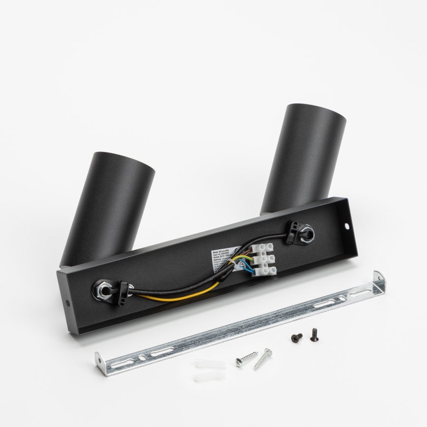 Brilagi - LED RGBW Stmívatelné bodové svítidlo SELE 2xGU10/6W/230V 3000K černá + dálkové ovládání