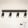 Brilagi - LED RGBW Stmívatelné bodové svítidlo SELE 4xGU10/4,8W/230V 3000K černá + dálkové ovládání