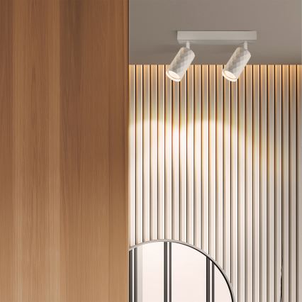 Brilagi - LED RGBW Stmívatelné bodové svítidlo SELE DIAMANT 2xGU10/6W/230V 3000K bílá + dálkové ovládání