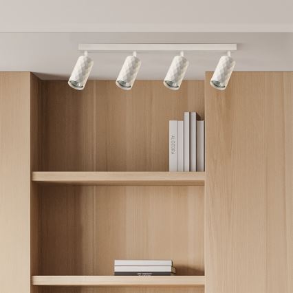 Brilagi - LED RGBW Stmívatelné bodové svítidlo SELE DIAMANT 4xGU10/4,8W/230V 3000K bílá + dálkové ovládání