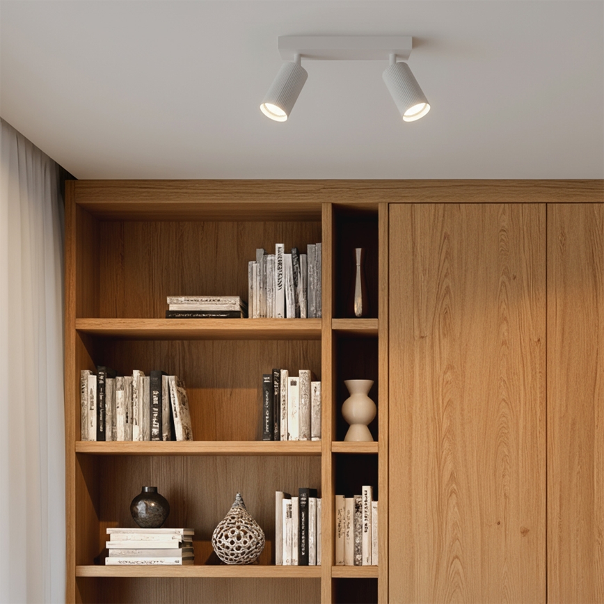 Brilagi - LED RGBW Stmívatelné bodové svítidlo SELE MODERN 2xGU10/6W/230V 3000K bílá + dálkové ovládání