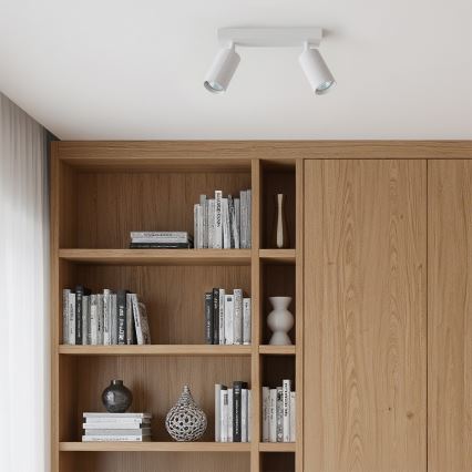 Brilagi - LED RGBW Stmívatelné bodové svítidlo SELE MODERN 2xGU10/6W/230V 3000K bílá + dálkové ovládání