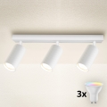 Brilagi - LED RGBW Stmívatelné bodové svítidlo SELE MODERN 3xGU10/6,5W/230V 2700-6500K Wi-Fi bílá