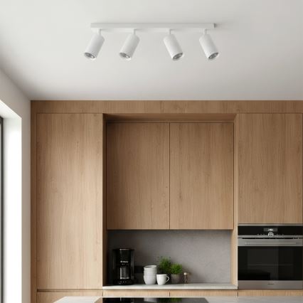 Brilagi - LED RGBW Stmívatelné bodové svítidlo SELE MODERN 4xGU10/4,8W/230V 3000K bílá + dálkové ovládání
