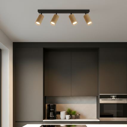 Brilagi - LED RGBW Stmívatelné bodové svítidlo SELE MODERN 4xGU10/4,8W/230V 3000K zlatá + dálkové ovládání
