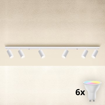 Brilagi - LED RGBW Stmívatelné bodové svítidlo SELE MODERN 6xGU10/6,5W/230V 2700-6500K Wi-Fi bílá