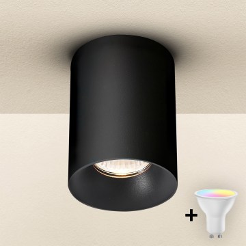 Brilagi - LED RGBW Stmívatelné bodové svítidlo TRINE 1xGU10/30W/230V 3000K Wi-Fi černá