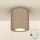 Brilagi - LED RGBW Stmívatelné koupelnové svítidlo MIA 1xGU10/4,8W/230V 3000K 84x80 mm béžová IP54 + dálkové ovládání