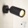 Brilagi - LED RGBW Stmívatelné nástěnné bodové svítidlo SELE 1xGU10/6,5W/230V 2700-6500K černá