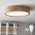 Brilagi - LED RGBW Stmívatelné stropní svítidlo CARVALHO 2xE27/9W/230V 2700-6500K Wi-Fi dub pr. 37,5 cm
