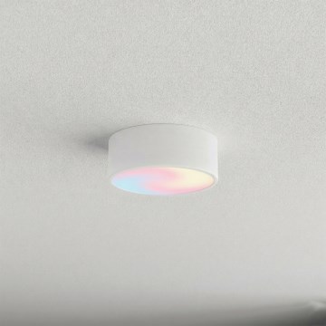 Brilagi - LED RGBW Stmívatelné stropní svítidlo CLARE 1xE27/9W/230V 2700-6500K pr. 20 cm Wi-Fi bílá