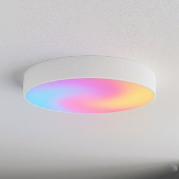 Brilagi - LED RGBW Stmívatelné stropní svítidlo CLARE 4xE27/9W/230V 2700-6500K pr. 50 cm Wi-Fi bílá