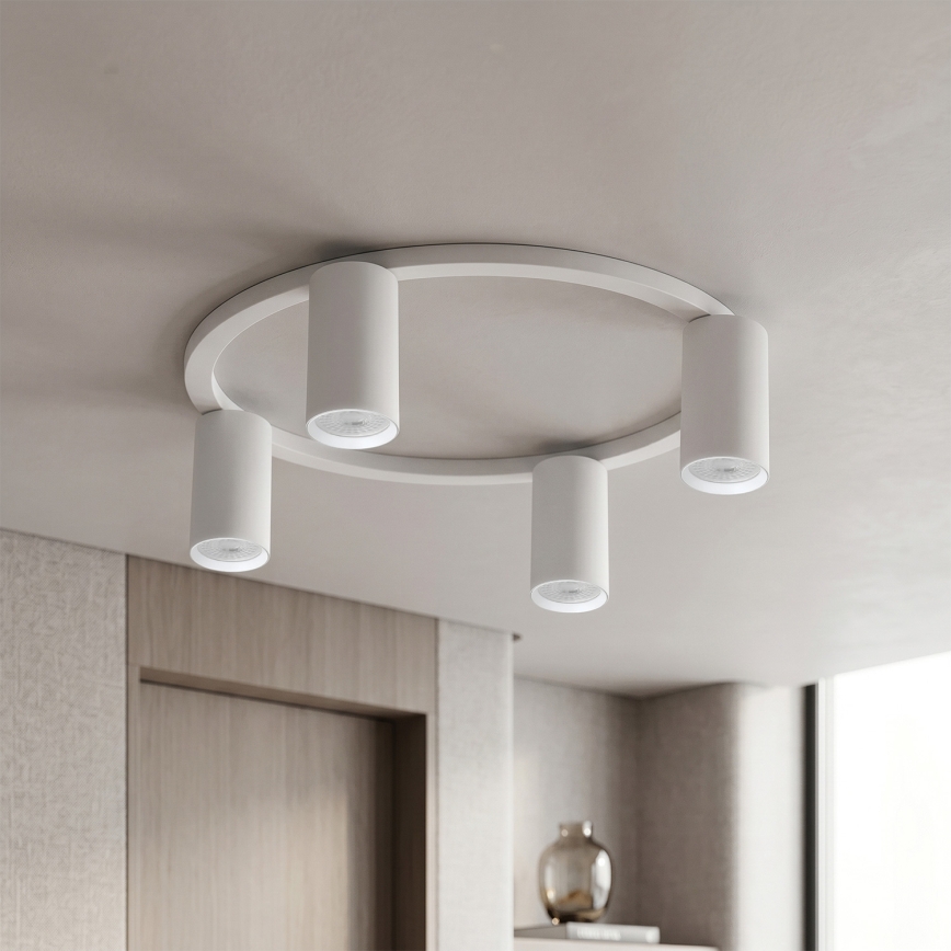 Brilagi - LED RGBW Stmívatelné stropní svítidlo SELE 4xGU10/6,5W/230V 2700-6500K bílá