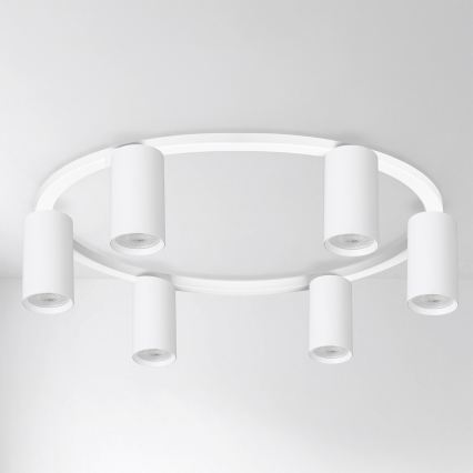 Brilagi - LED RGBW Stmívatelné stropní svítidlo SELE 6xGU10/6,5W/230V 2700-6500K bílá + dálkové ovládání