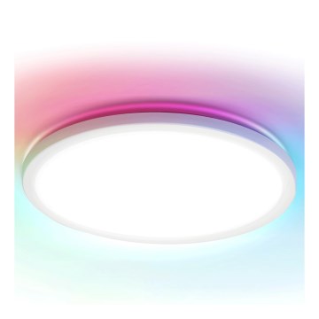 Brilagi - LED RGBW Stmívatelné stropní svítidlo VIBE LED/36W/230V 3000-6500K bílá + dálkové ovládání