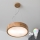 Brilagi - LED RGBW Stmívatelný lustr na lanku CARVALHO 2xE27/9W/230V 2700-6500K Wi-Fi dub pr. 37 cm