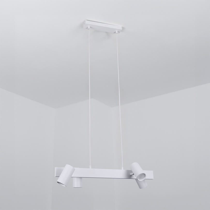 Brilagi - LED RGBW Stmívatelný lustr na lanku SELE 4xGU10/6,5W/230V 2700-6500K bílá