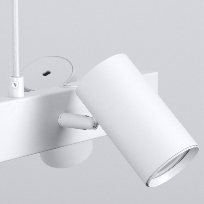 Brilagi - LED RGBW Stmívatelný lustr na lanku SELE 4xGU10/6,5W/230V 2700-6500K bílá