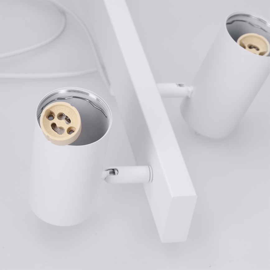 Brilagi - LED RGBW Stmívatelný lustr na lanku SELE 4xGU10/6,5W/230V 2700-6500K bílá